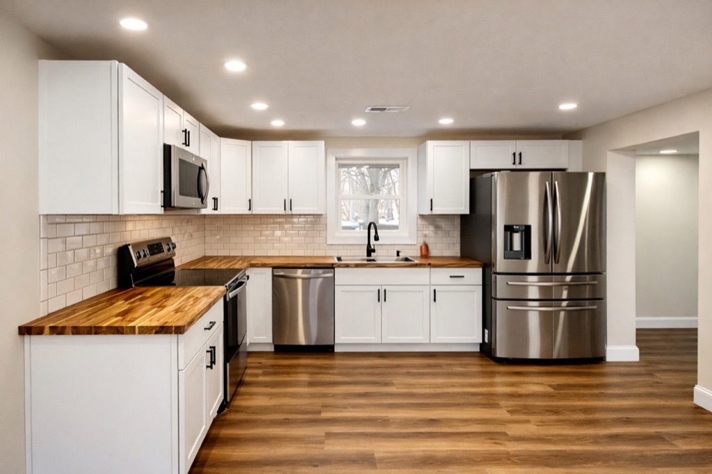 Finished interior at 1919 Kendall Street.