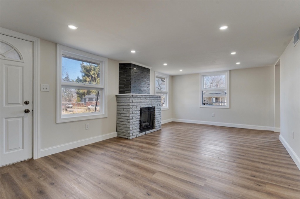 Finished interior at 1919 Kendall Street.